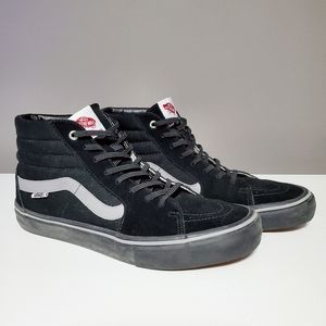 Vans SK8 HI Pro Custom Black Frost Gray 10.5 Mens